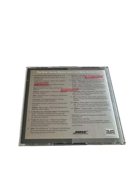 CD The Bose Special Edition Lifestyle Music System CD - Picture 2 of 2